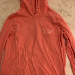Vineyard Vines hoodie peach small